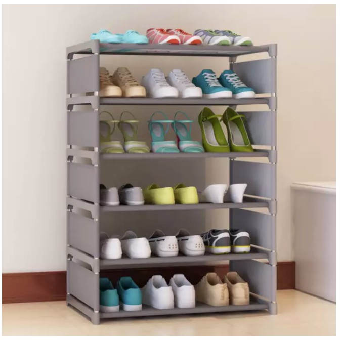 6 Tiers Shoe Rack Premium Quality | Shopee Malaysia