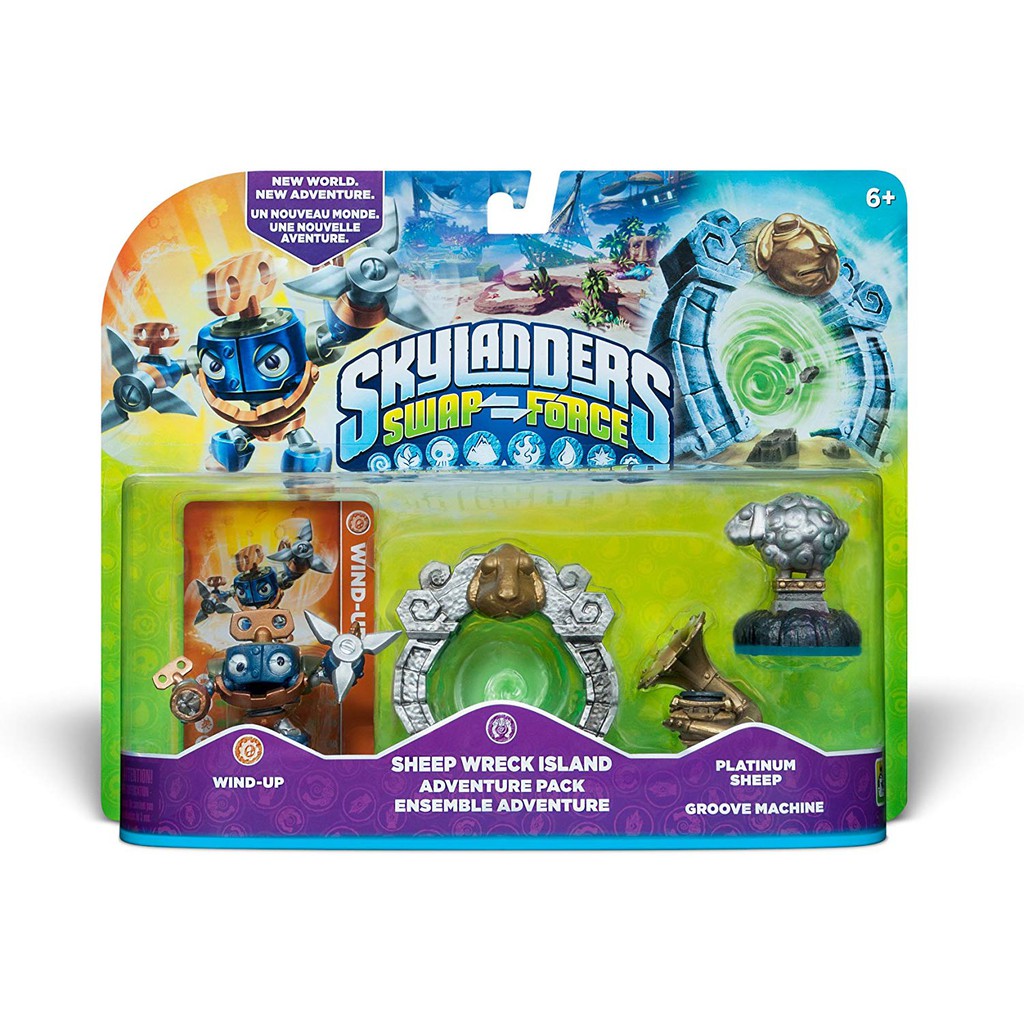Skylanders Swap Force Sheep Wreck Island Adventure Pack Ensemble ...