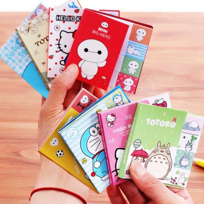 Memo Pad Cartoon N Times Stickers, Sticky Notes Bookmark | Shopee Malaysia