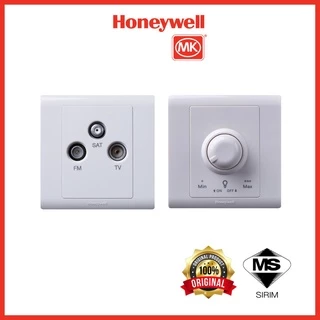 MK R Series TV Socket / 1000W Dimmer Switch with SIRIM