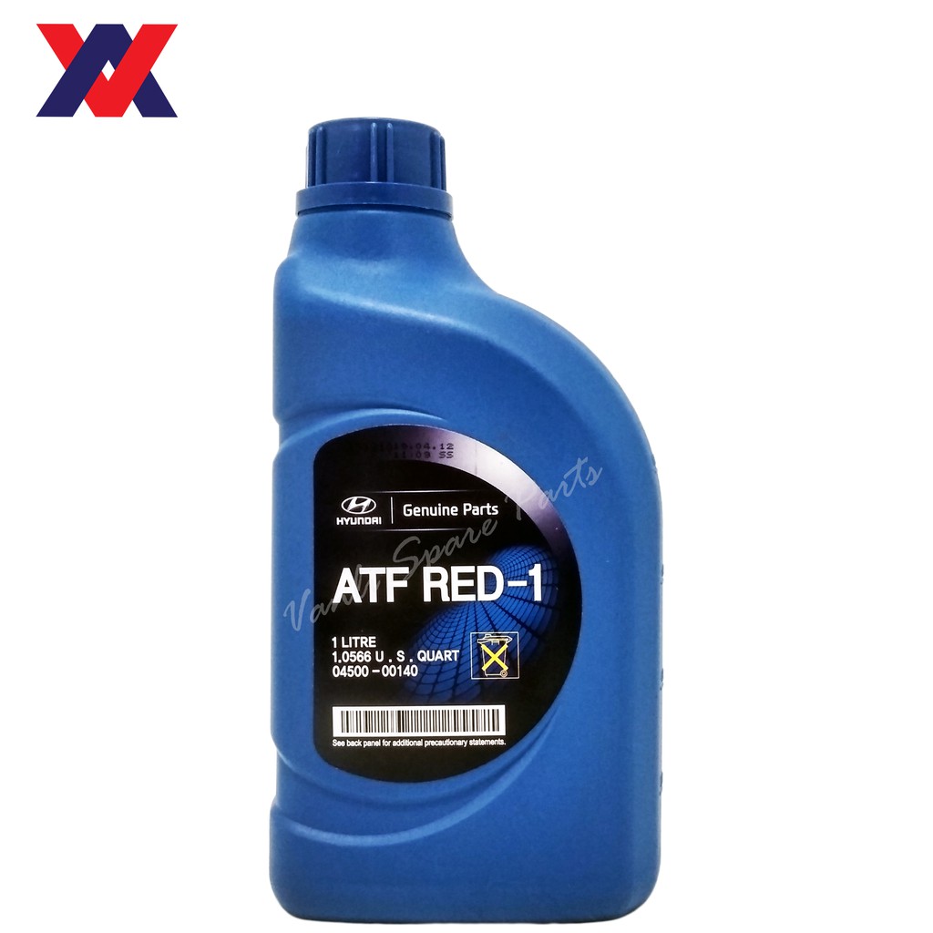 Hyundai ATF RED-1 Oil 1L - 04500-00140 | Shopee Malaysia