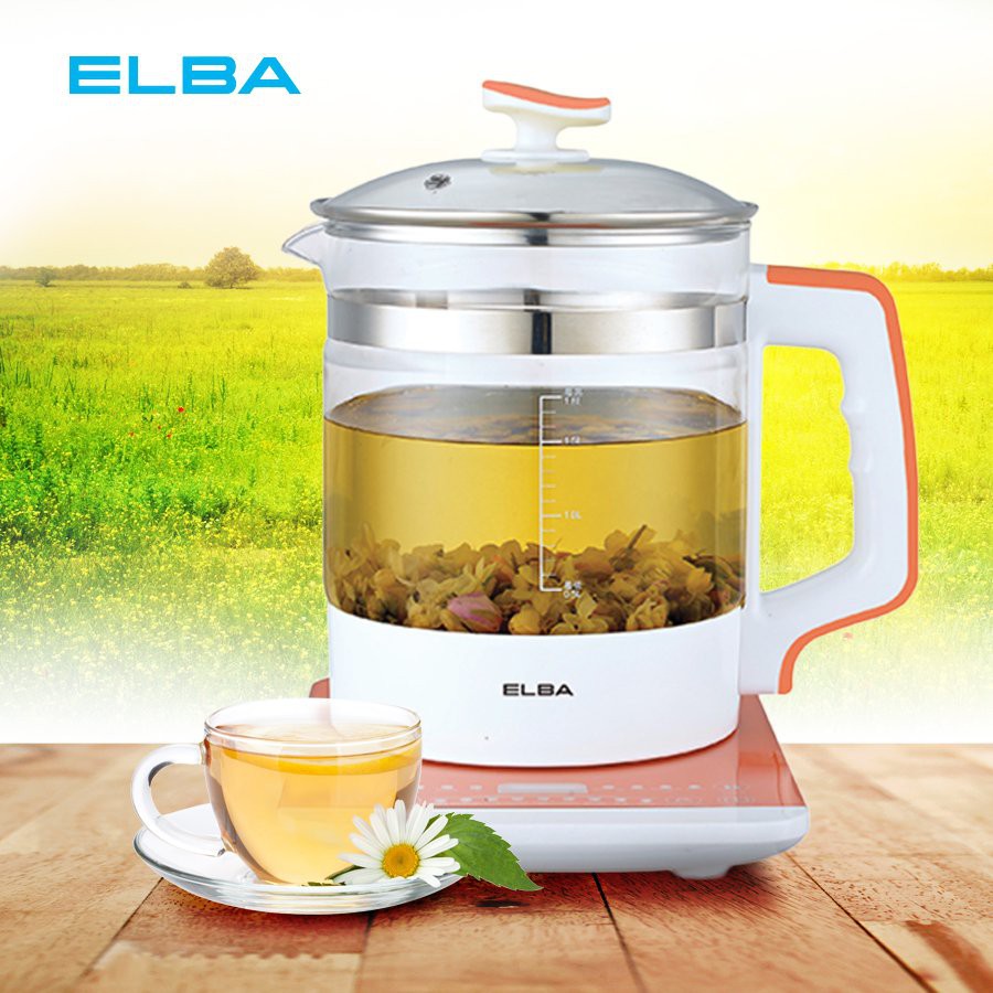 SYK ELBA Health Pot EHP-G1584G(RD) Stainless Steel Glass Body Multiple  Cooking Functions 800 Watts - 1.5 Liter Home Appliances Negeri Sembilan,  Malaysia Supplier, Seller, Provider, Authorized Dealer