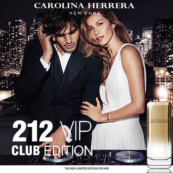 Carolina herrera 212 cheap vip club limited edition