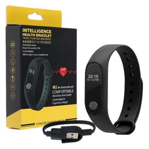 M2 waterproof heart hot sale monitoring fitness smart band