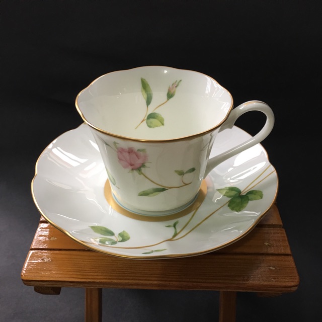 Narumi Bone China Teacup & Saucer in Pair | Shopee Malaysia