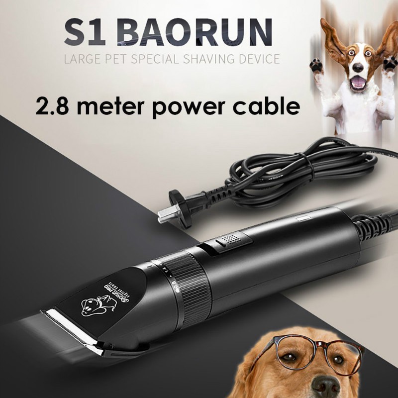 Baorun dog best sale clippers manual