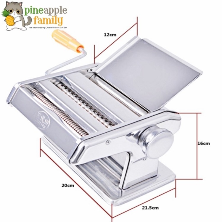 High Quality Stainless Steel Manually Noodle Pasta Maker Machine Homemade Mesin Karipap Mesin 2122