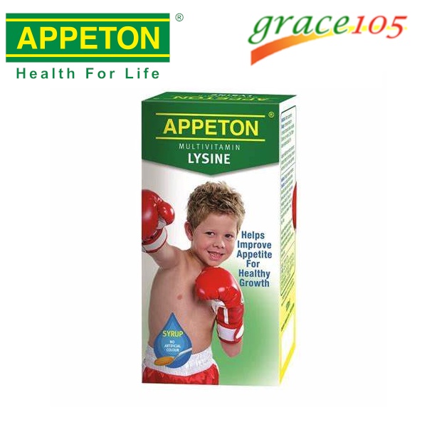 Appeton Multivitamin Lysine 60's Chewable Tablets / 120ml Syrup