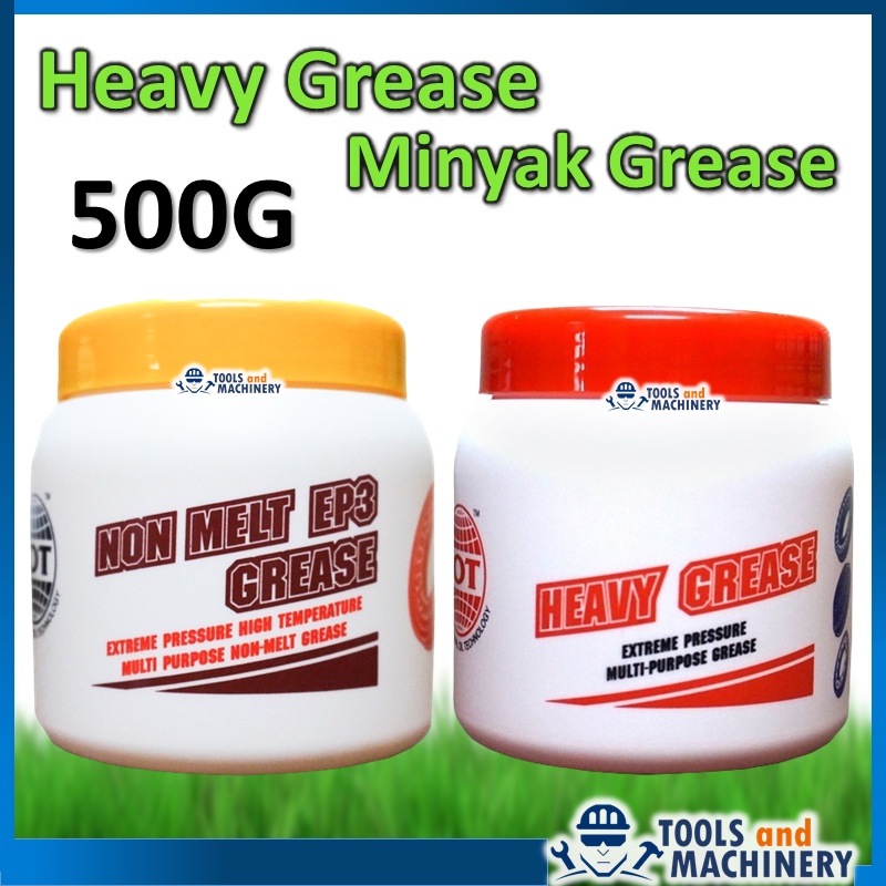 Heavy Grease Multipurpose IOT (Red) 500gm-Minyak Grease Merah Serbaguna ...