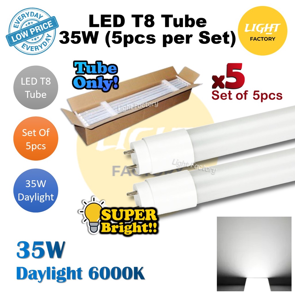 Office Pendant Light 4FT LED T8 Linear Light Casing Kalimantang Tube ...