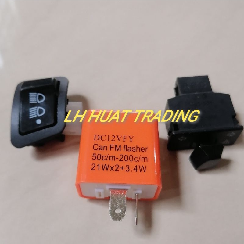 Double🌟 Signal Switch Hazard Suis & High Low On/Off Suis 🌟Honda RS150 ...