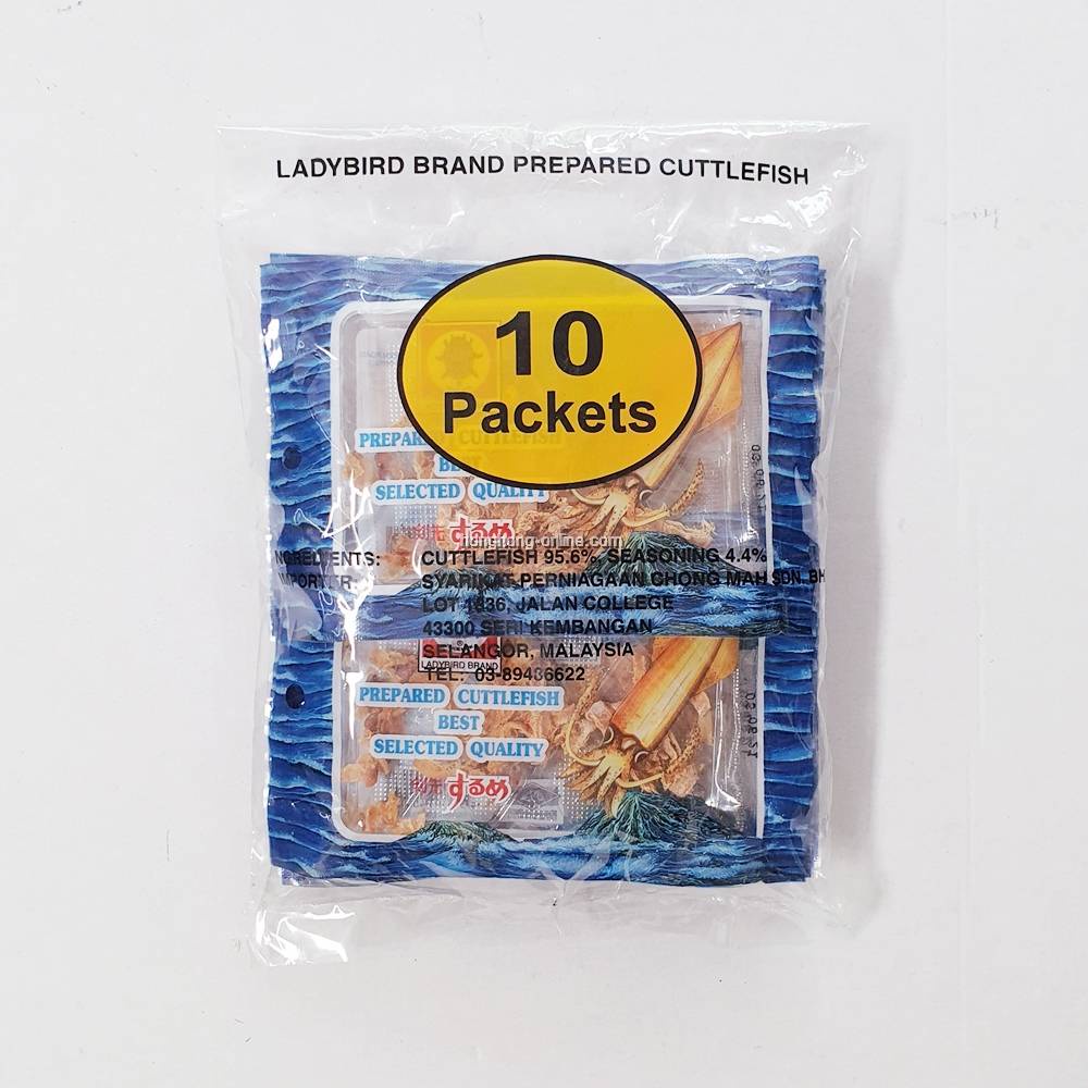 Ladybird Prepared Cuttlefish 6G x 10 packets | Shopee Malaysia