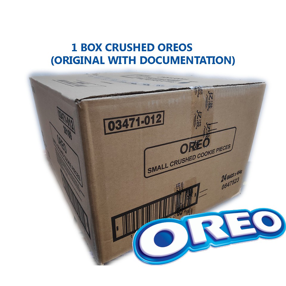 Oreo Crumb / Oreo Crunch 454gm X 24PKT / Oreo Small Crushed Cookies ...