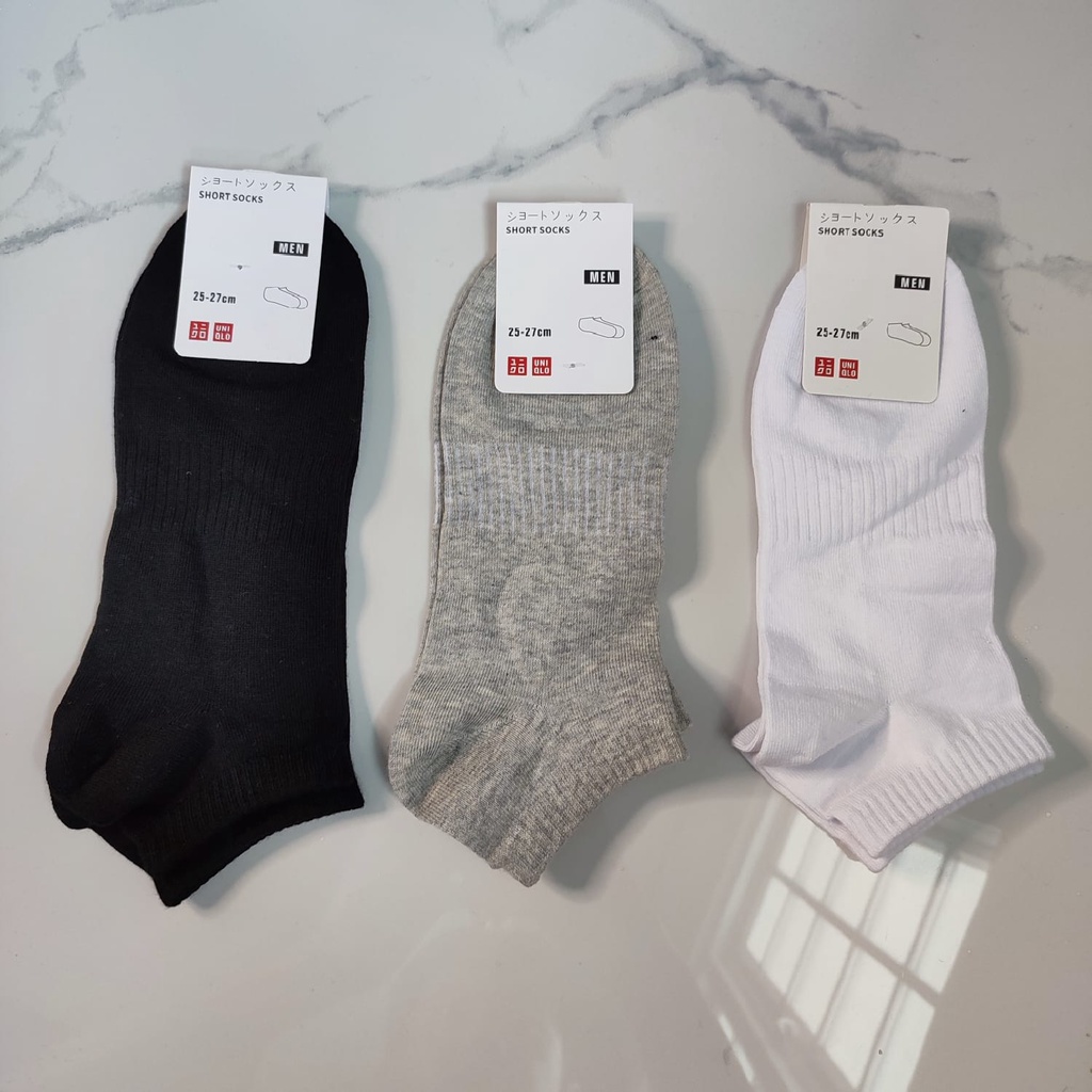 Uniqlo Socks Short Ankle Premium Quality Polos Men Anti Bacterial ...