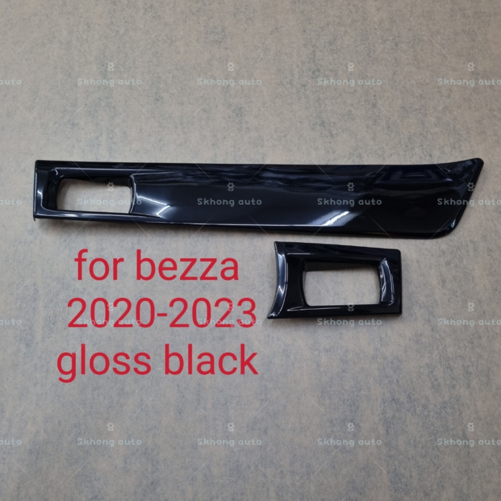 perodua bezza 2016-2024 carbon fiber black multifunction switch frame ...