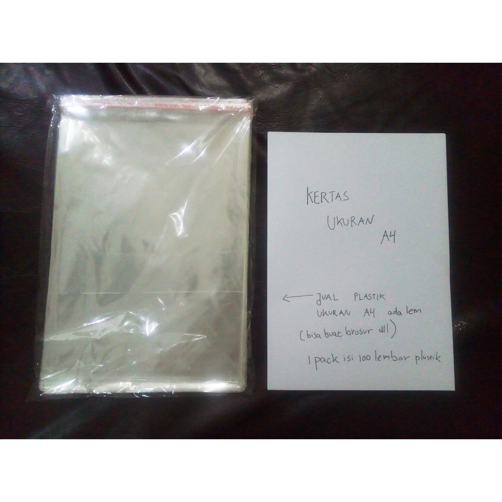 A4 A5 F4 plastic with OPP glue 1 pack (100 sheets) - for 21.5 x 30 cm ...