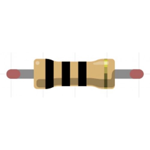 Perintang / Resistor 0.25W 5% (0R)*[10pcs] - 0 Ohm