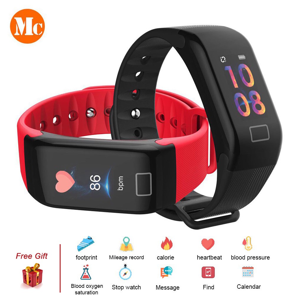 Wearfit f1 plus health tracker with oximeter and bp functions sale