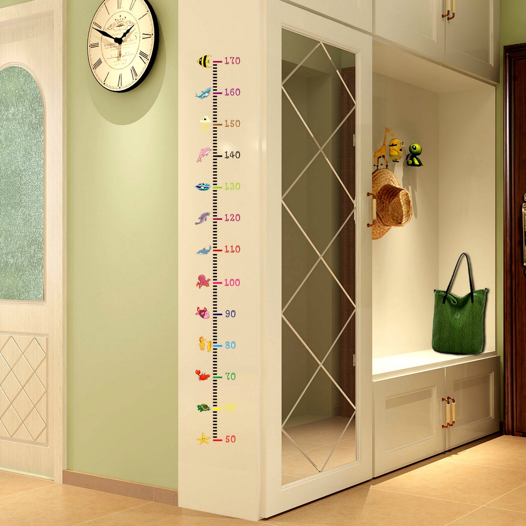 Height Measure Wall Sticker,Nursery Height Growth Chart Wall Sticker ...