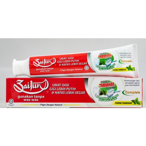 Zaitun Ubat Gigi / Toothpaste with Extra Mint 175g Shopee Malaysia