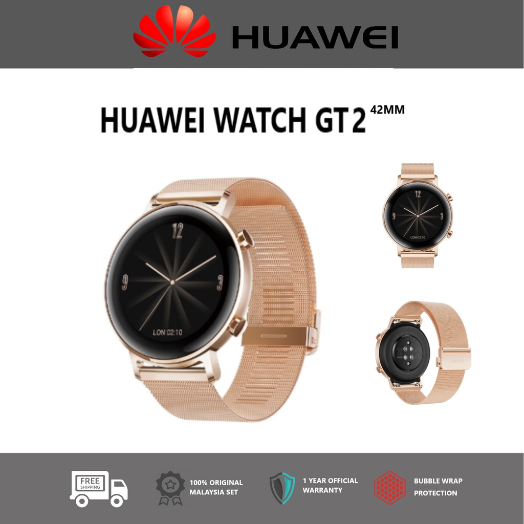 Huawei smartwatch rose gold hotsell