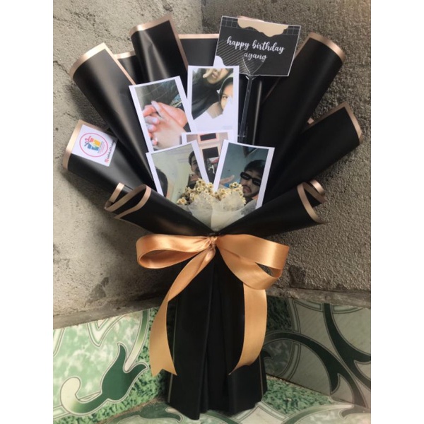 Polaroid photo Bucket/Graduation bouquet/Birthday Bucket Bucket ...