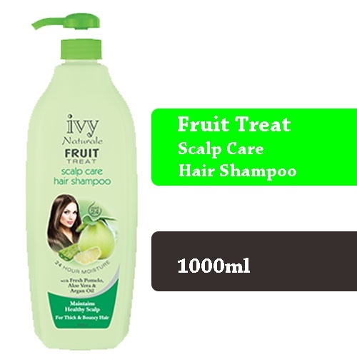 Ivy Naturale Moist 24 Fruit Treat Scalp Care Pomelo Hair Shampoo