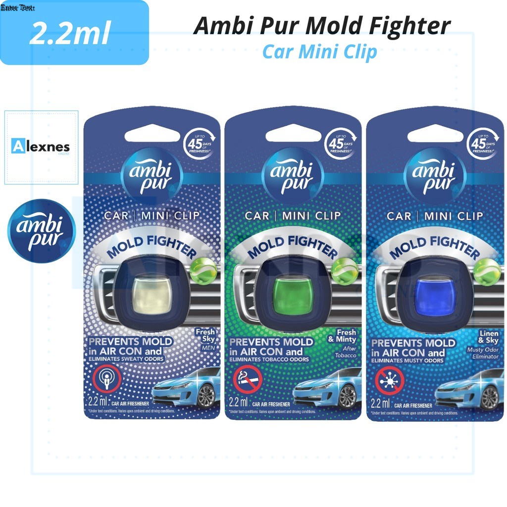 Ambi Pur Car Mini Clip Perfume Pewangi Kereta Ambi Pur Mold  Frighter [Alexnes online] - Main Image