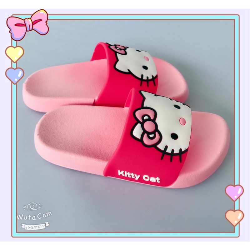 🐱 Ready Stocks 🐱Hello Kitty Slipper Mother and Daughter House Slipper ...