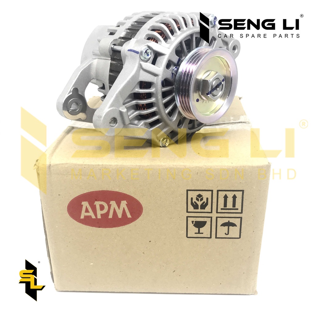 100 ORIGINAL APM PROTON WIRA 1.3 1.5 ALTERNATOR A805L Shopee