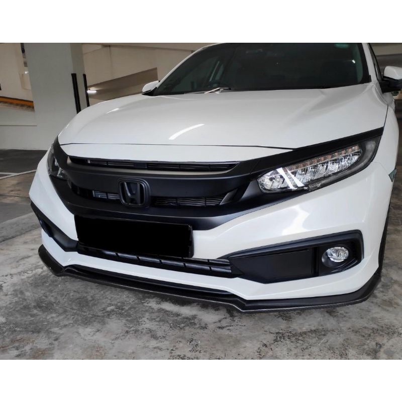 Honda Civic Fc PP Front Lips Front Diffuser Thailand Design 2019-2021 ...