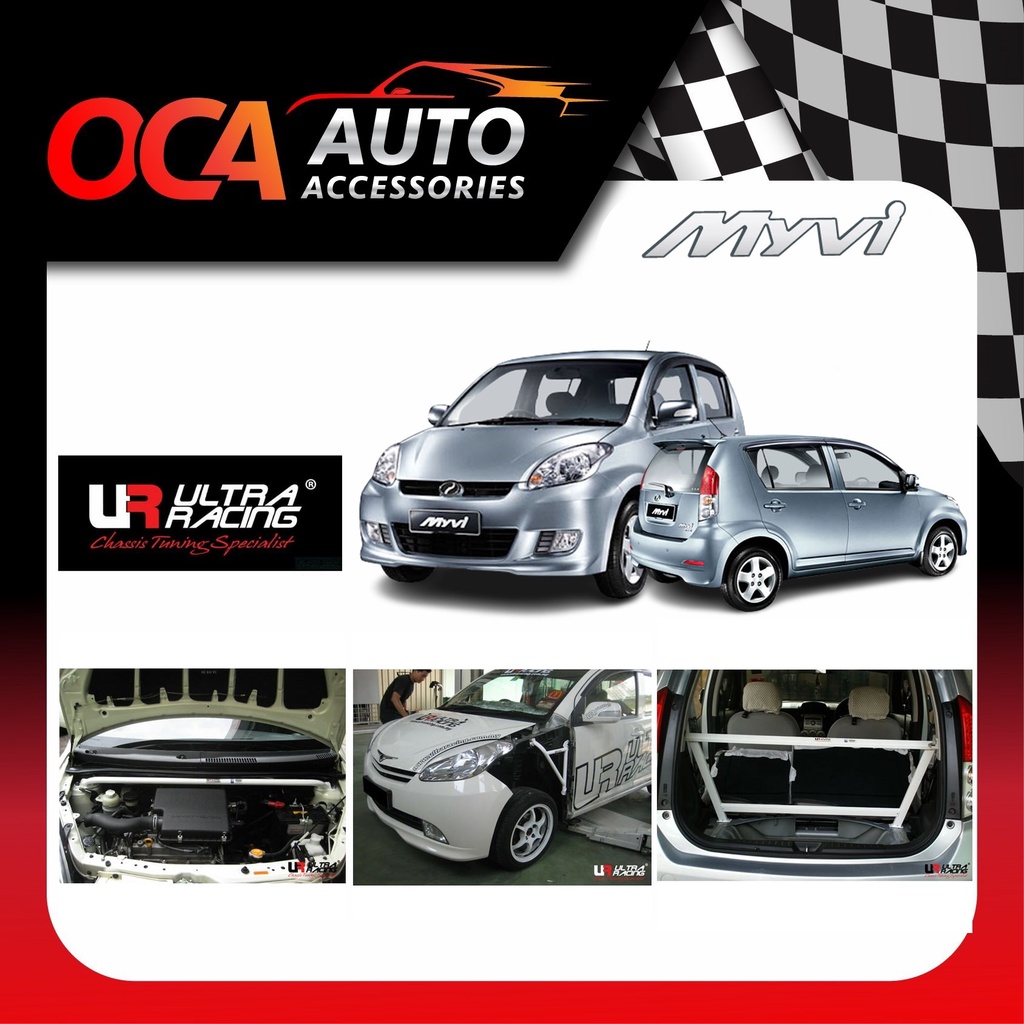 Perodua Myvi M300 1.0 / 1.3 ( 05-11 ) ultra racing bar safety bar front ...