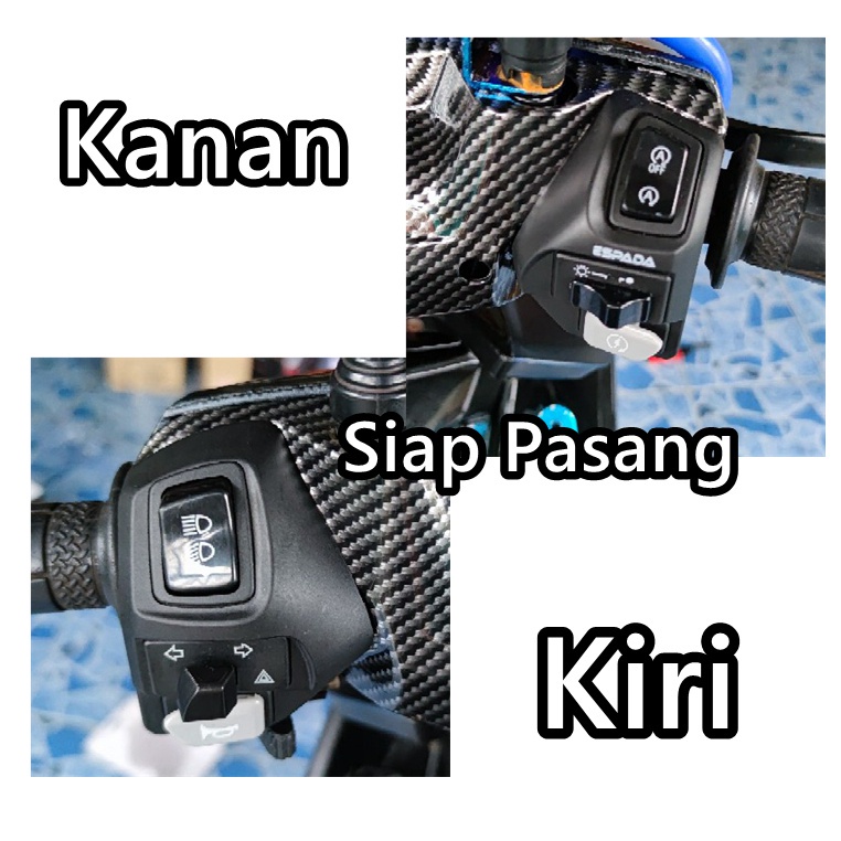 DOUBLE SIGNAL on off Handle switch LC135 V1 V2 V3 V4 V5 V6 V7 EGOS ...