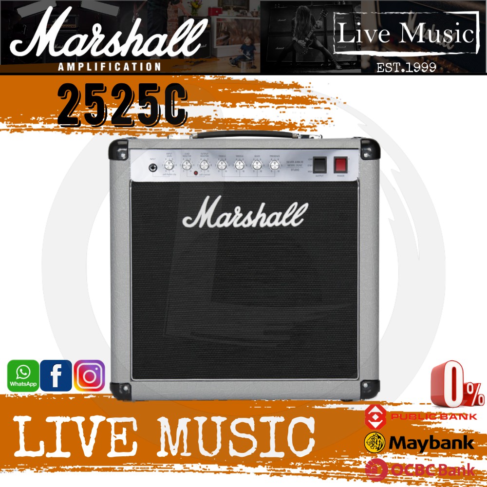 Marshall Studio Jubilee 2525C Mini Jubilee 20watt Guitar Combo