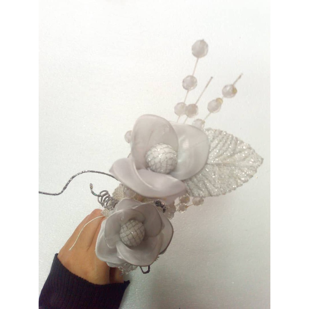 BUNGA ROZEK 2 LAYER RM6.90 ( jenis pin ) | Shopee Malaysia