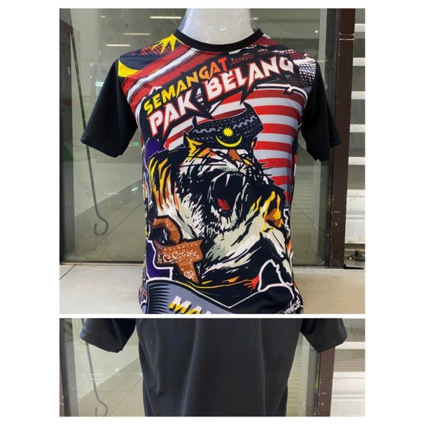 JERSEY MALAYSIA BHARU SEMANGAT PAKBELANG SUBLIMATION READY STOCK