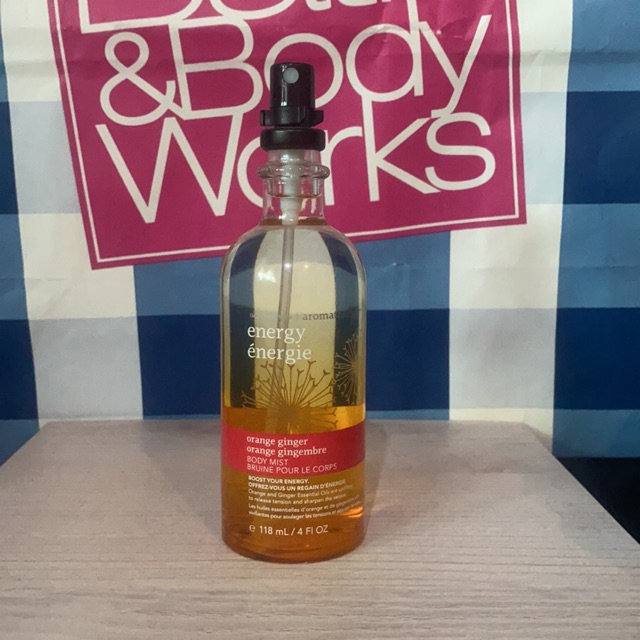 Orange ginger body online mist