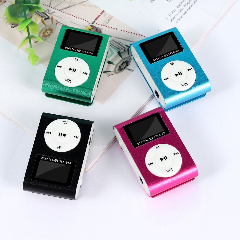 Classic MP3 Auido Player 1.8inch Multi-language Bluetooth 5.0 Mini Portable  Music MP3 MP4 Player USB 2.0 3.5mm Jack for Windows