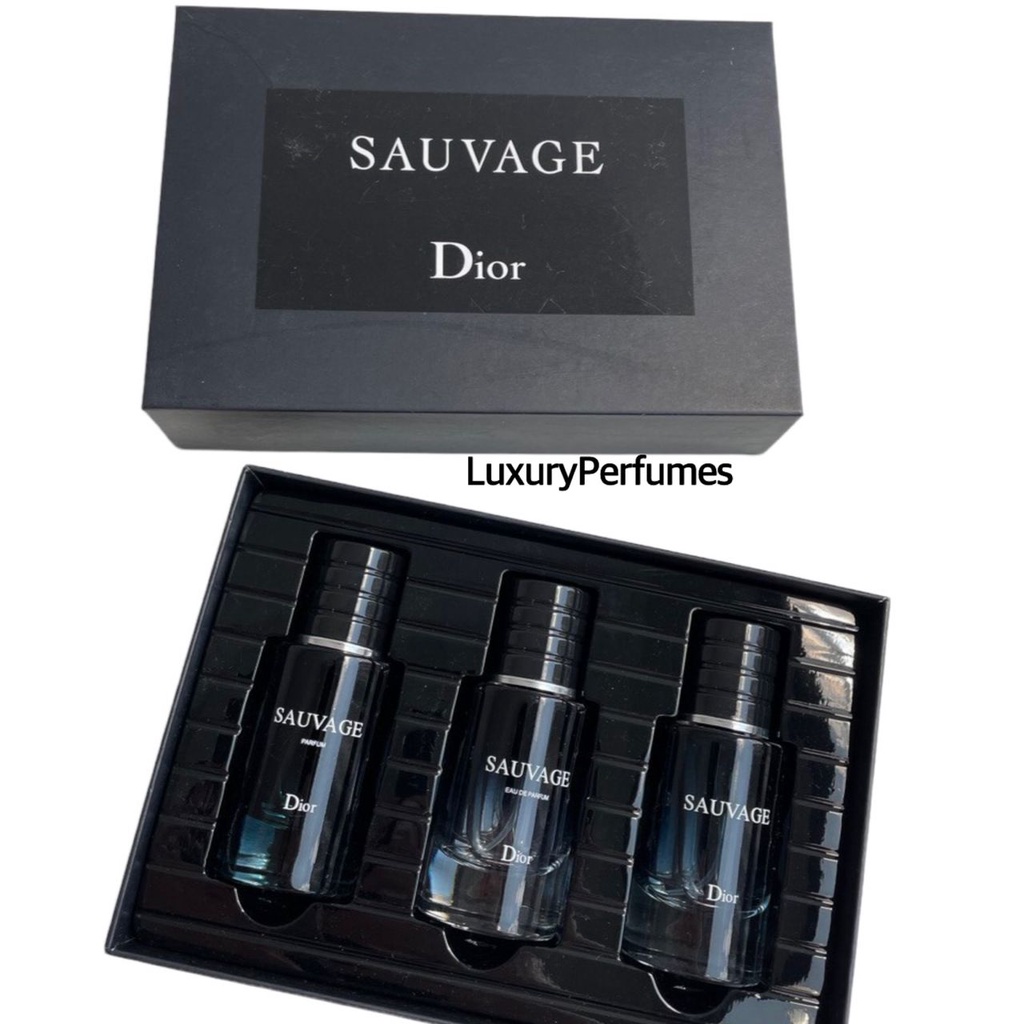 Dior sauvage discount men's gift set