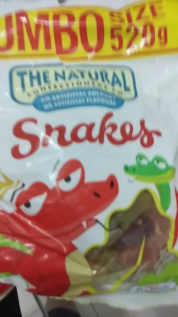 AUS. 澳洲无色素软糖The Natural Confectionery Co. Snakes [Jumbo