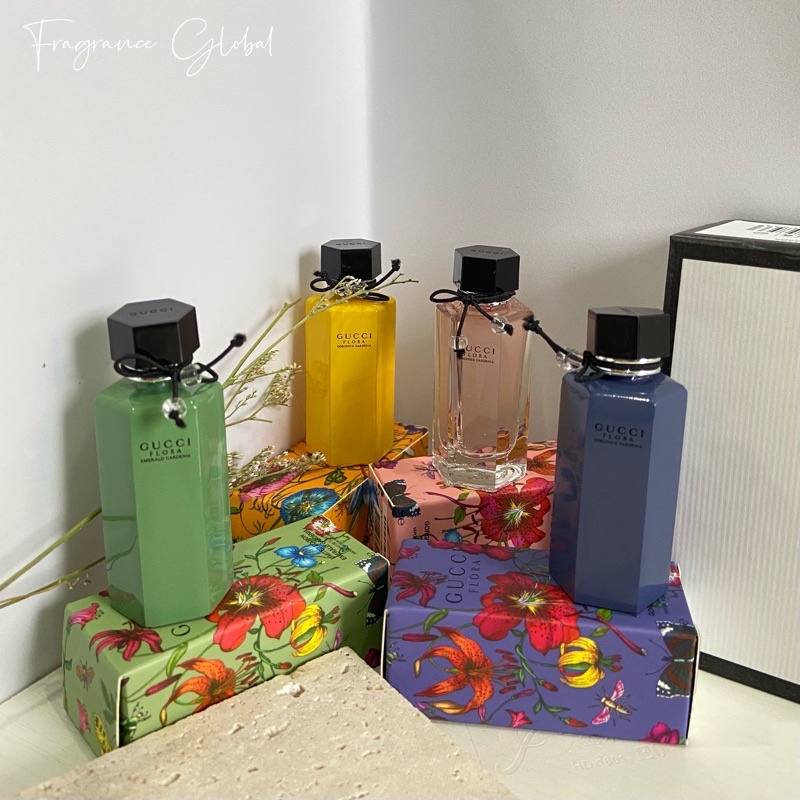 Gucci flora cheap perfume set