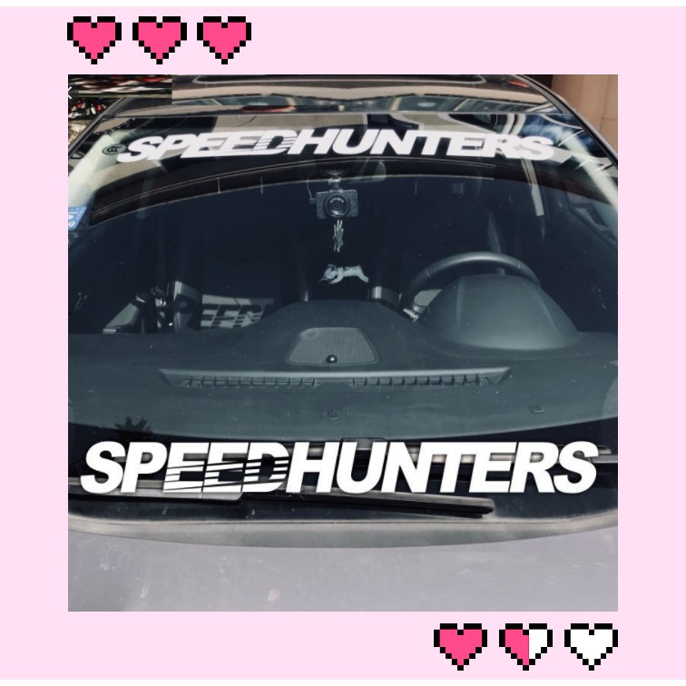 Car Sticker SPEEDHUNTERS SH Myvi Axia Almera Vios City Jazz Move Kenari ...