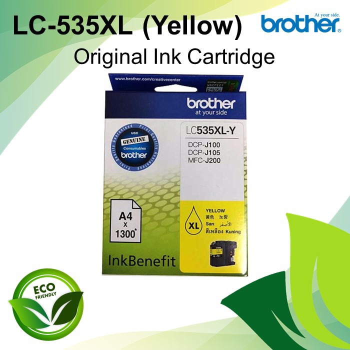 4 Pack LC539XL BK LC535XL C M Y For Brother Full Set Print Ink Cartridge Compati