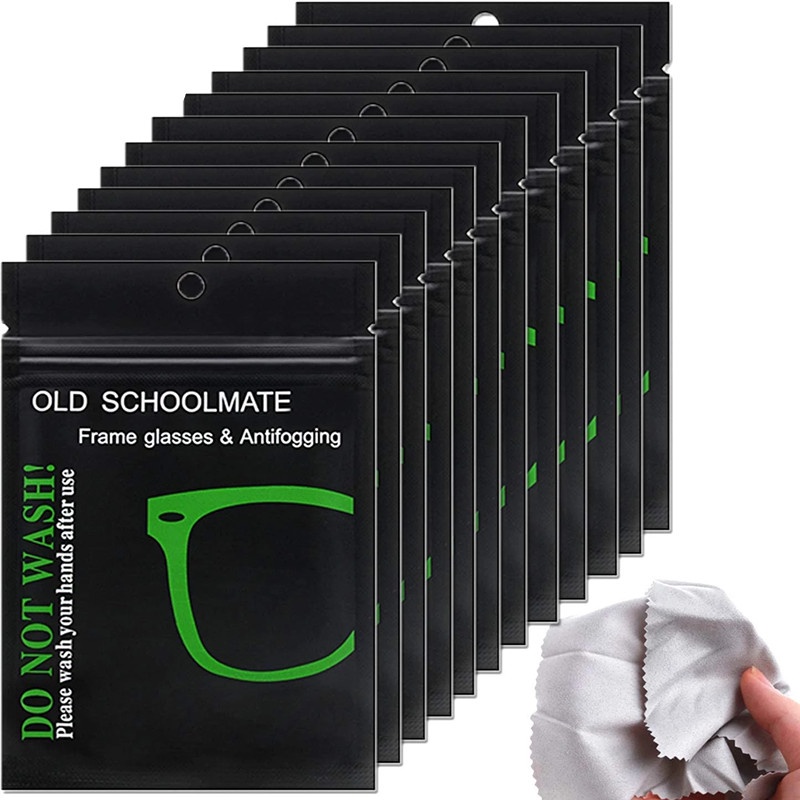 1Pack Reusable AntiFog Wipes Suede Glasses Premoistened Antifog Lens
