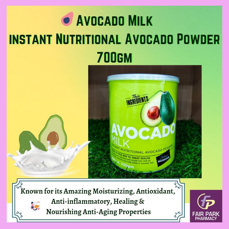 FPpharmacy Avocado Milk Instant Nutritional Avocado Powder 700gm ...
