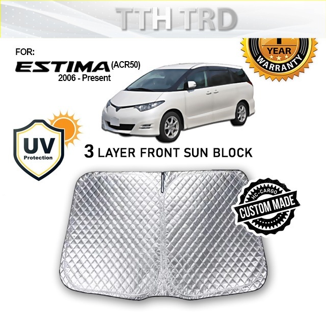 Hc Cargo Toyota Estima ACR50 2006 - 2020 OEM Front Windscreen 3 Layer ...