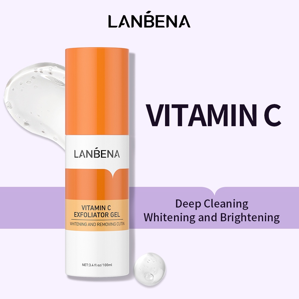 LANBENA Vitamin C Exfoliating Gel /Face Scrub Peel Off Gel /Whitening