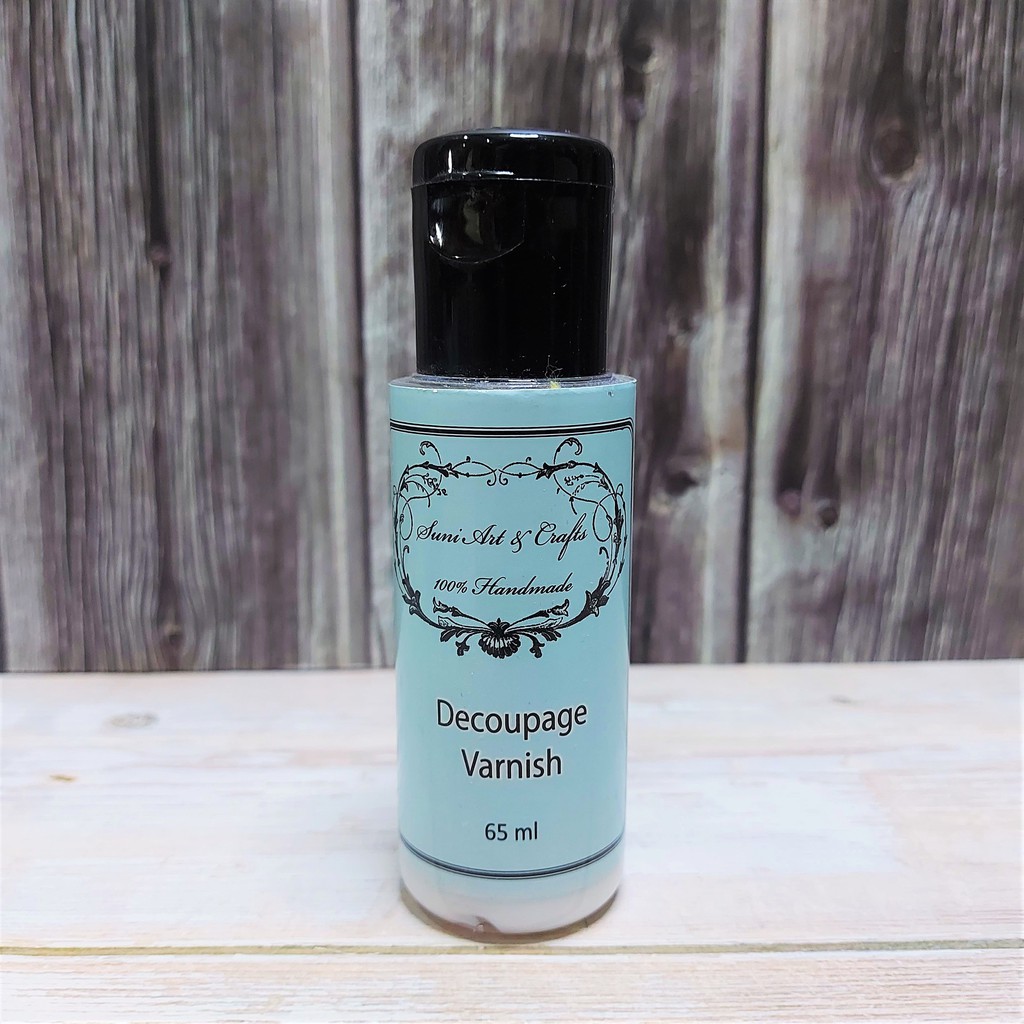 Decoupage VARNISH 65ml Material for Decoupage Handmade Art Shopee