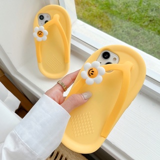 Vivo s1 y19 Y17 y11 Y12 V23 V15 V11i V9 X60 V20 Pro y93 Y15 y53s y76s yellow daisy slippers Silicone Phone Case Shopee Malaysia