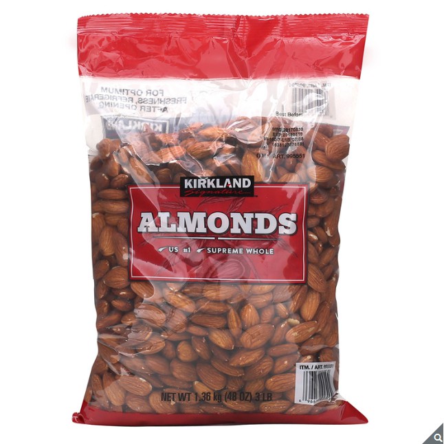 Kirkland Signature Almonds 1.36kg Shopee Malaysia